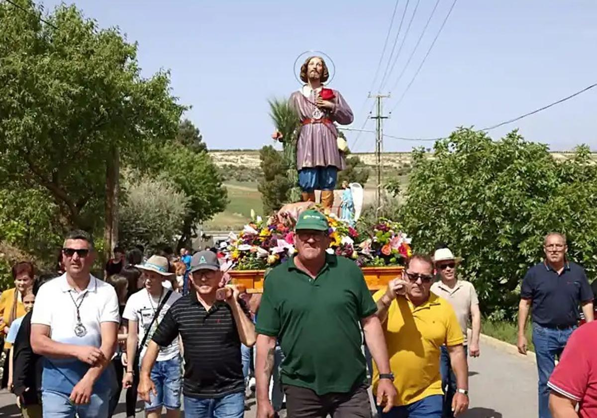 Romería de San Isidro, Cuevas del Campo.