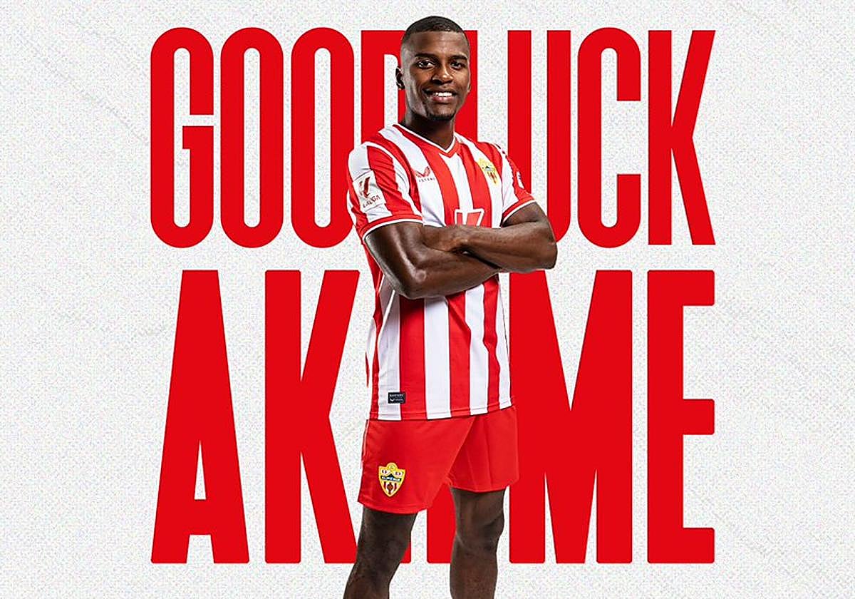 Sergio Akieme sale de la UD Almería con destino Francia.