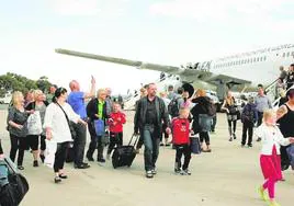 Pasajeros en el aeropuerto, de archivo.