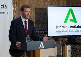 El delegado territorial de Inclusión Social, Juventud, Familias e Igualdad en Almería, Francisco Bellido.