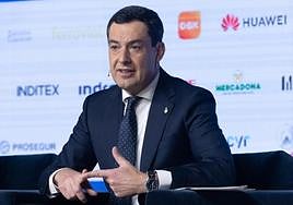 Juanma Moreno ha adelantado que la idea de su Gobierno es reunirse con la vicepresidenta tercera, Teresa Ribera, a finales de febrero para abordar la situación de sequía.