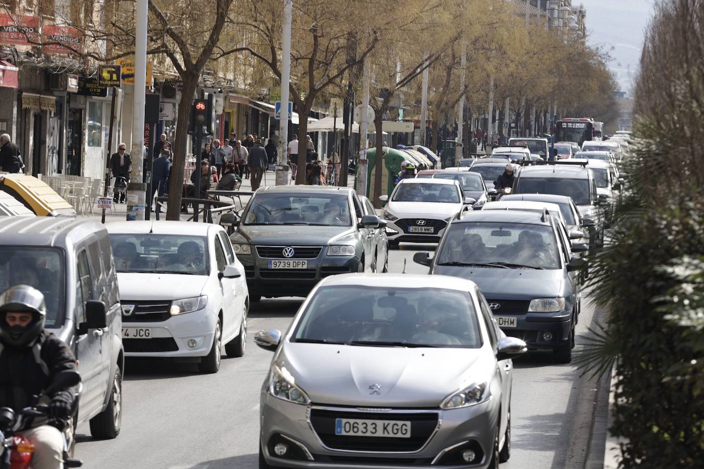 Las imágenes de la tractorada de Granada