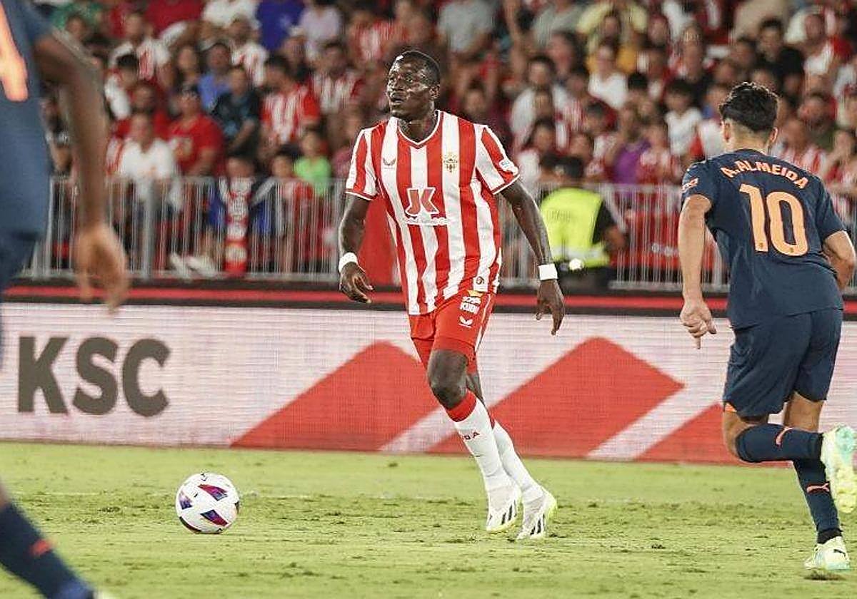 Dion Lopy durante un encuentro esta temporada.