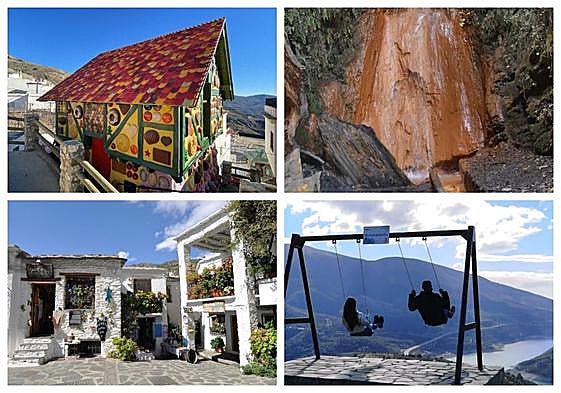 Algunos de los encantos de cuento de la Alpujarra de Granada.