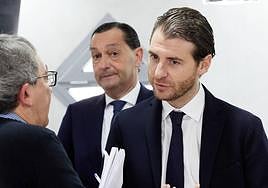 Tognozzi, con Amado de fondo.