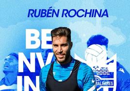 Rubén Rochina firma por el Atlético Baleares