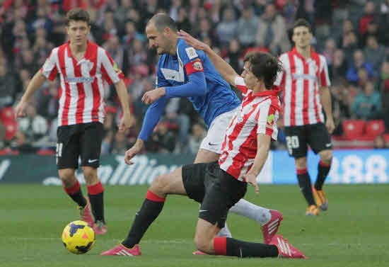 Fernando Soriano, en un Alhletic-UD Almería de hace una década.