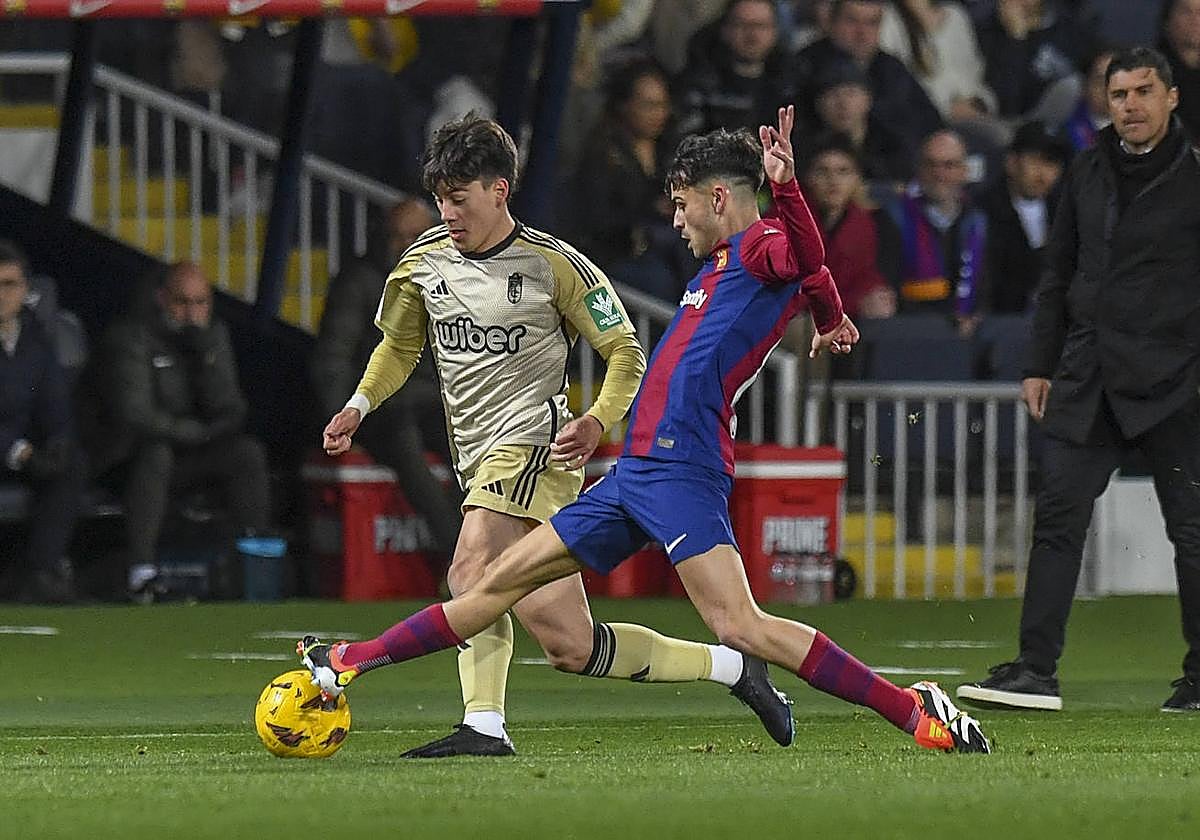 Las imágenes del partidazo del Granada en Barcelona