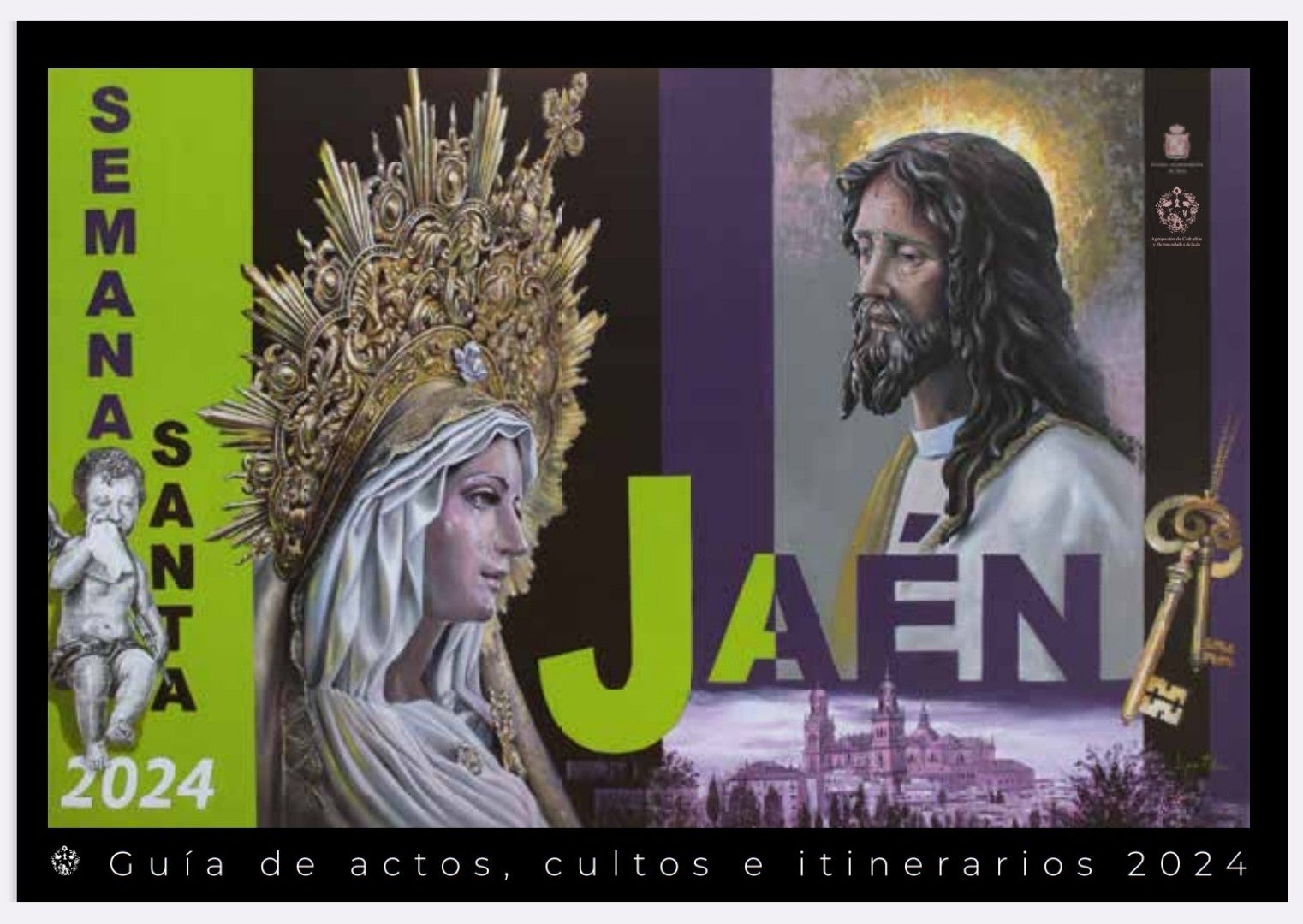 Portada de la guía de actos, cultos e intinerarios de 2024.