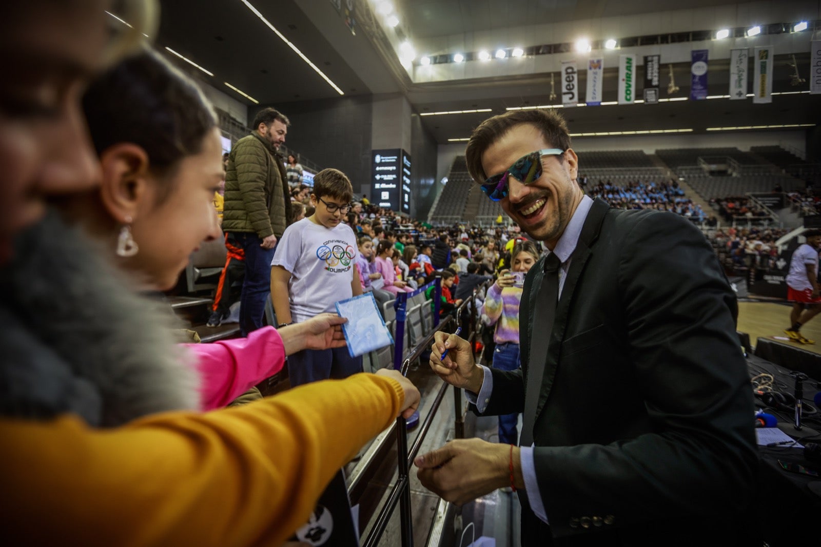 Las imágenes de los niños en el Fénix Game del Palacio de los Deportes