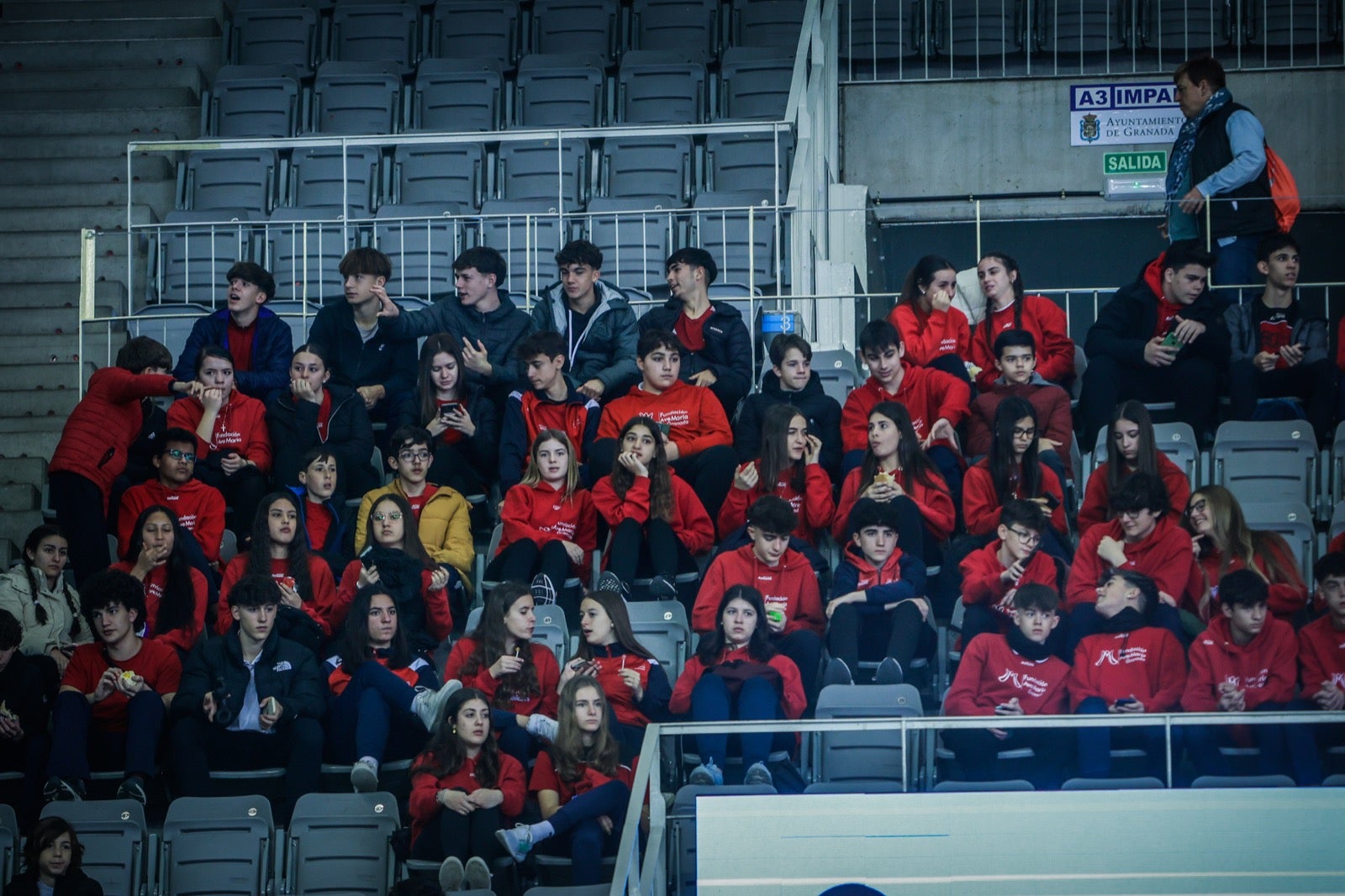 Las imágenes de los niños en el Fénix Game del Palacio de los Deportes