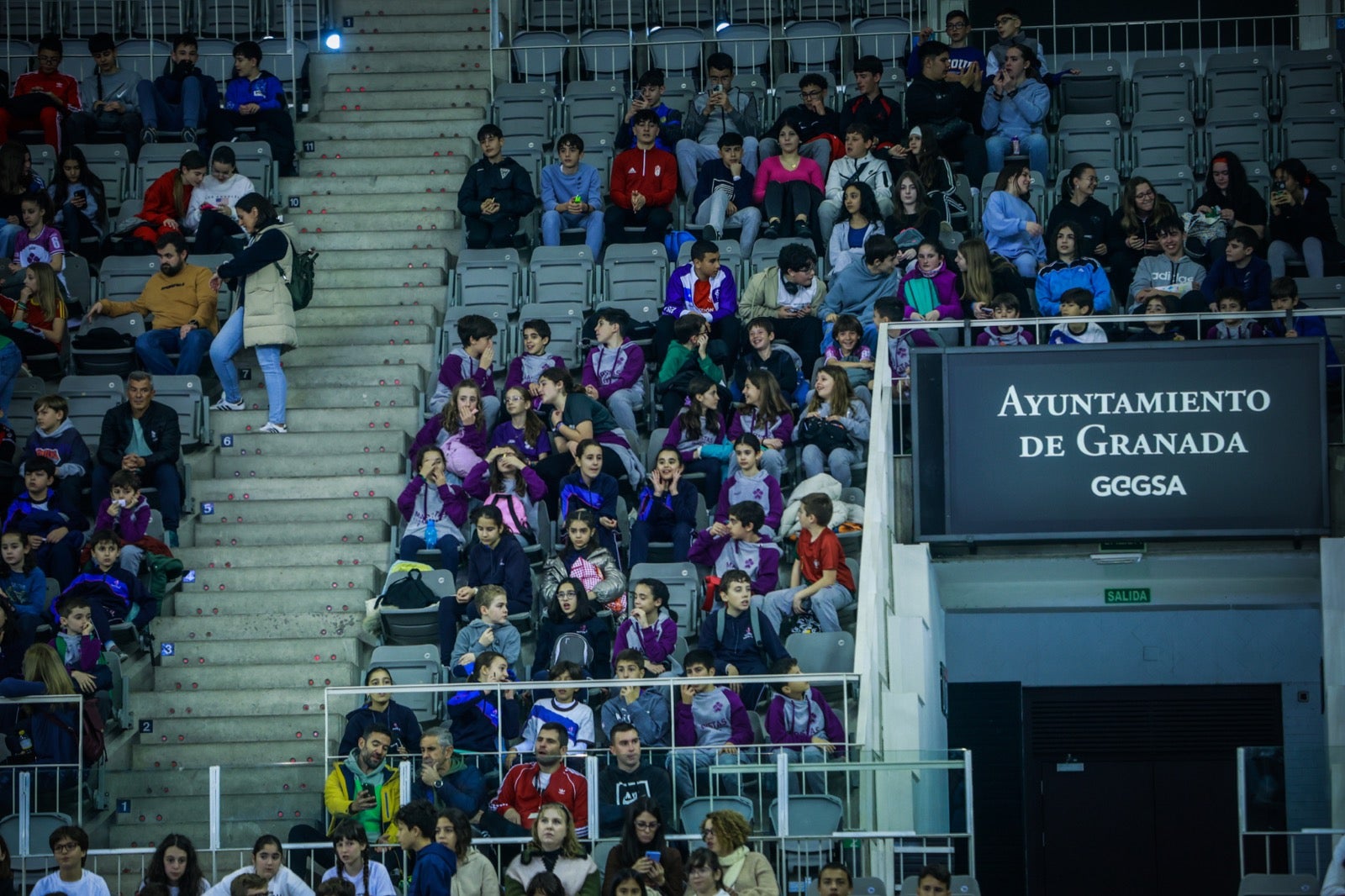 Las imágenes de los niños en el Fénix Game del Palacio de los Deportes