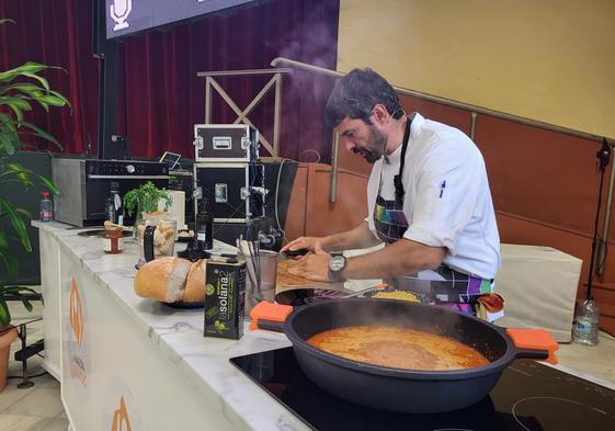 El cocinero Enrique Sánchez participó de la última edición del evento gastronómico.