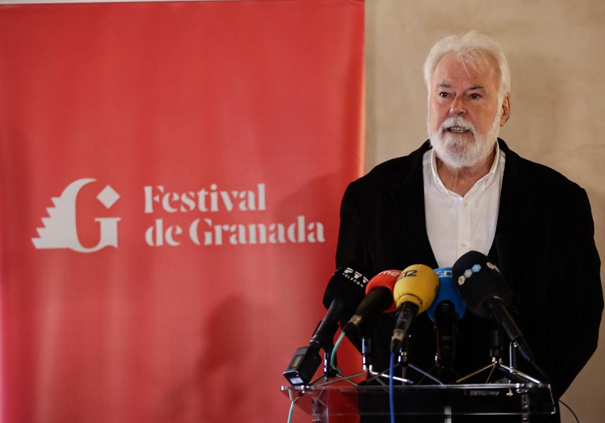 Antonio Moral se despide del Festival de Granada.