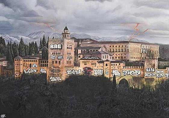 La obra 'Hilos', de Marta Baena