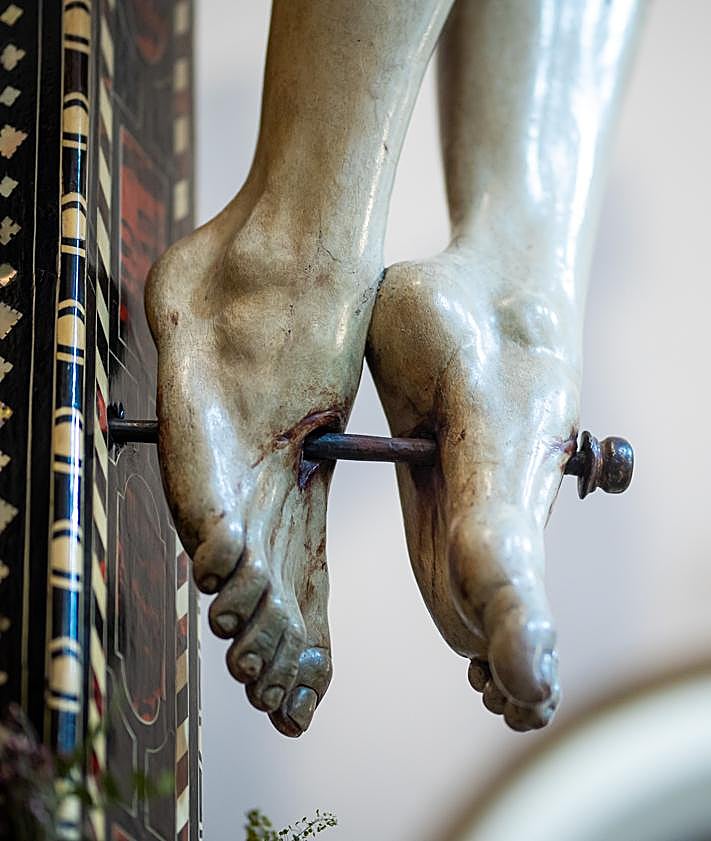 Imagen secundaria 2 - El Cristo de la Misericordia de José de Mora.