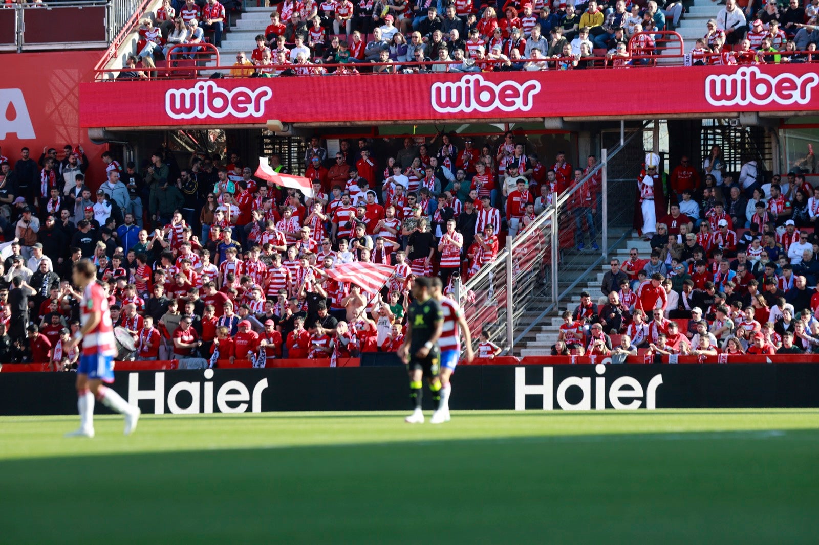 Encuéntrate en la grada en el partido entre Granada y Almería