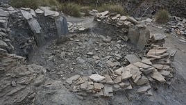 Hallan restos óseos humanos en Abla que indican la práctica de rituales