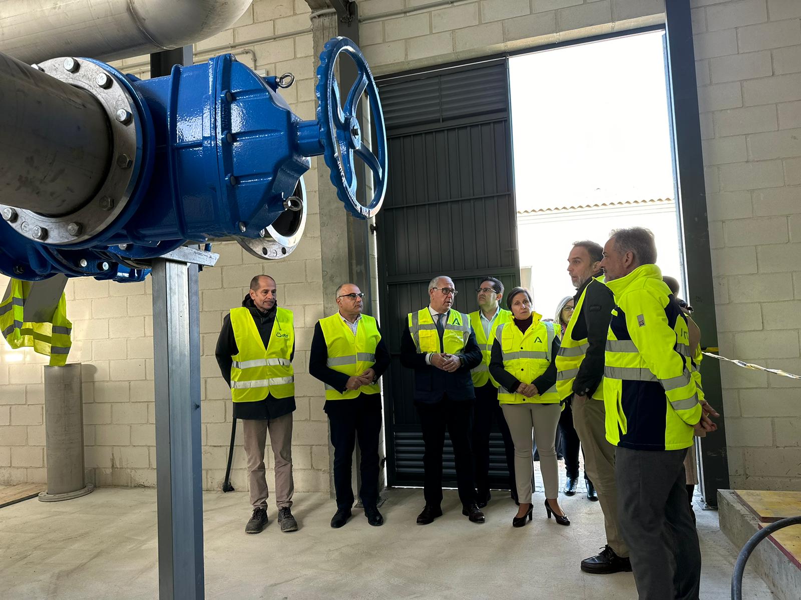 Visita a las instalaciones de la Estación Depuradora de Aguas Residuales.