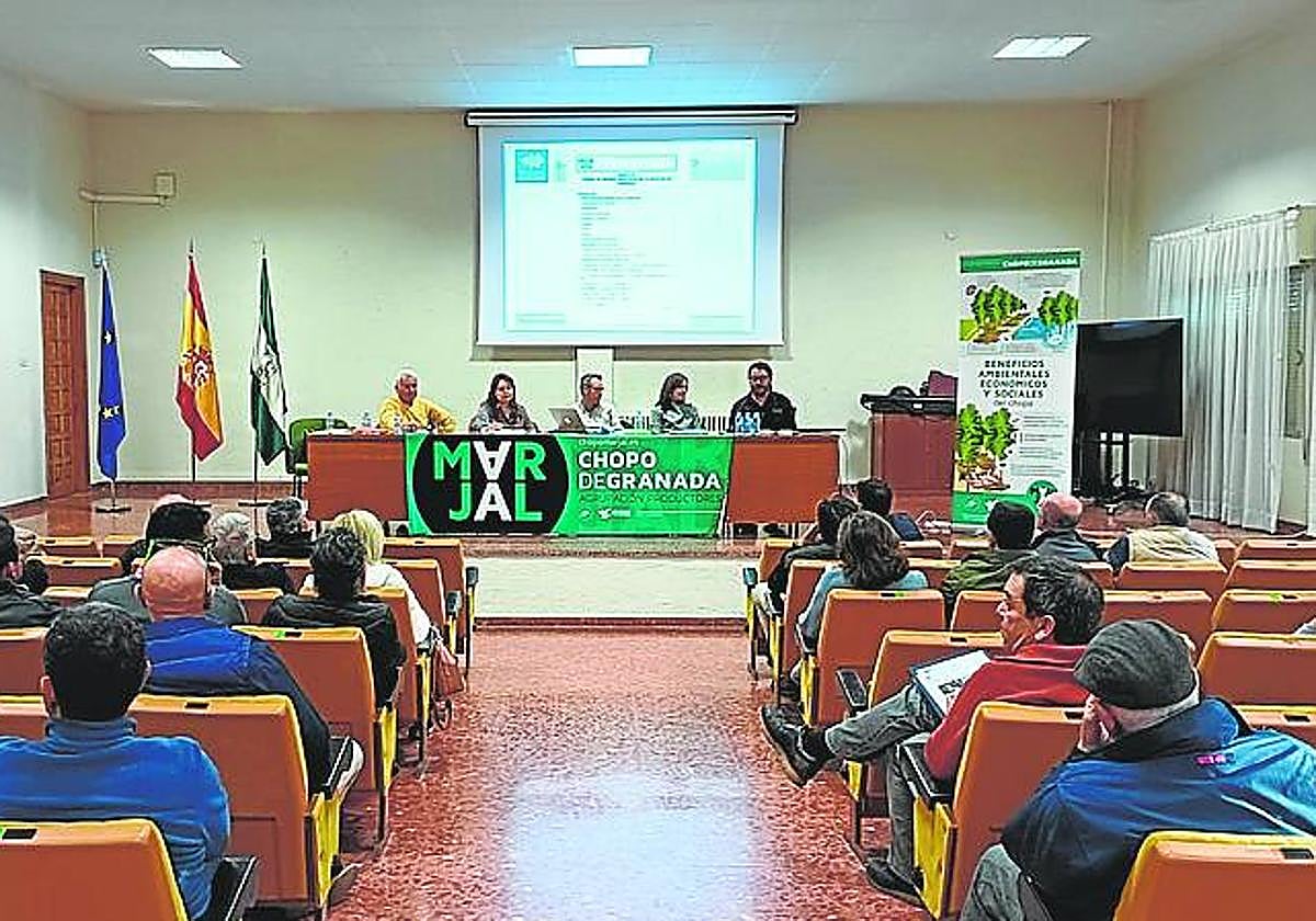 Asamblea extraordinaria de los productores de chopo.