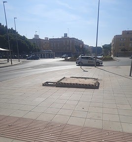 Lugar que ocupaba el kiosco.