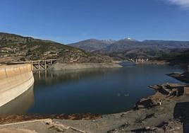 Estado actual de la presa de Rules.