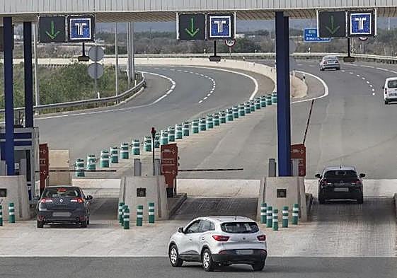 Imagen de archivo de un peaje.
