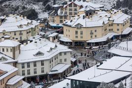 Las imágenes de la nieve de vuelta en Sierra Nevada