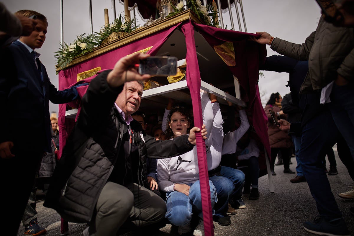 Las imágenes de la procesión infantil de los Salesianos