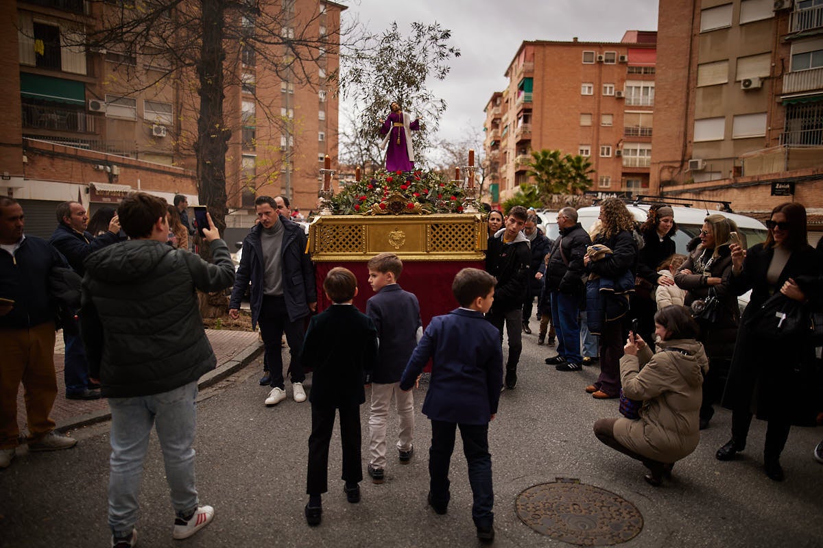 Las imágenes de la procesión infantil de los Salesianos