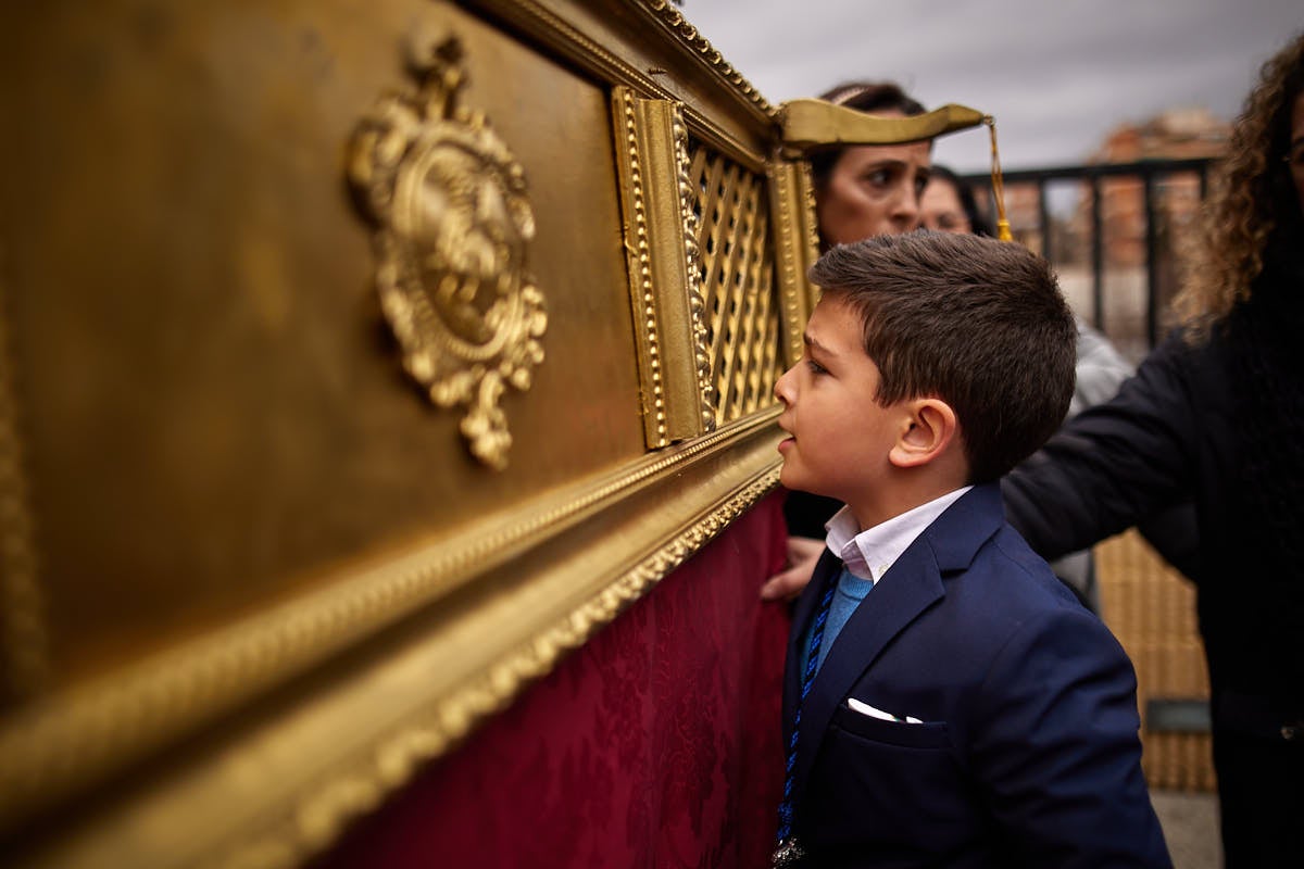 Las imágenes de la procesión infantil de los Salesianos