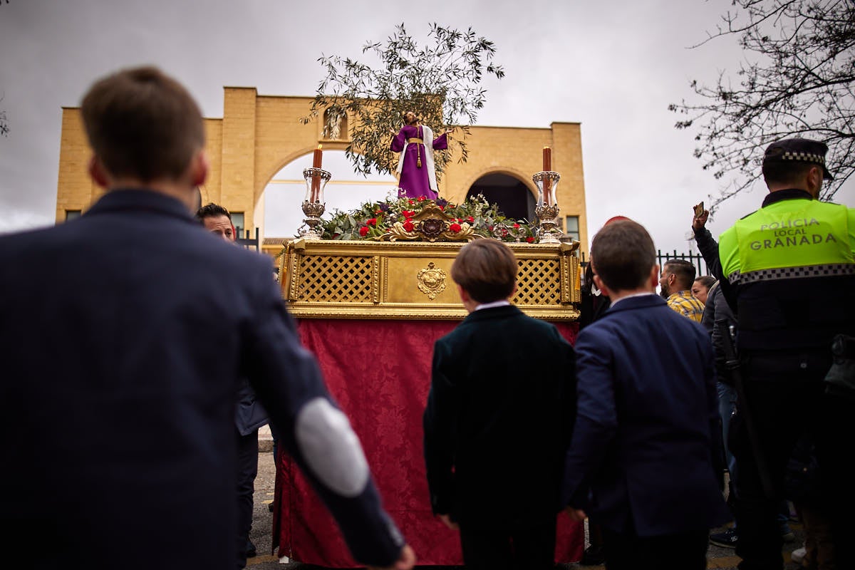 Las imágenes de la procesión infantil de los Salesianos