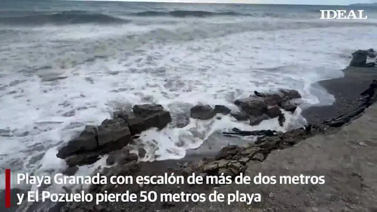Time lapse del destrozo en Playa Granada