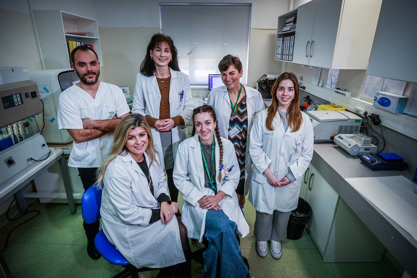 De izquierda a derecha y de arriba a abajo, Alberto Jiménez, Cristina Dávila Almudena Sánchez, Laura Torralba, Desirée González y Susana Rojo.