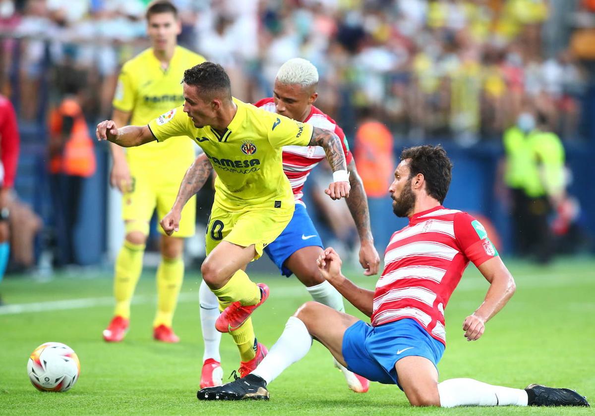 Granada club de fútbol contra villarreal