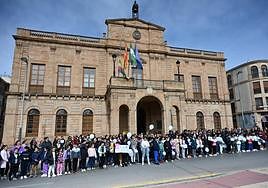 Minuto de silencio, en Linares