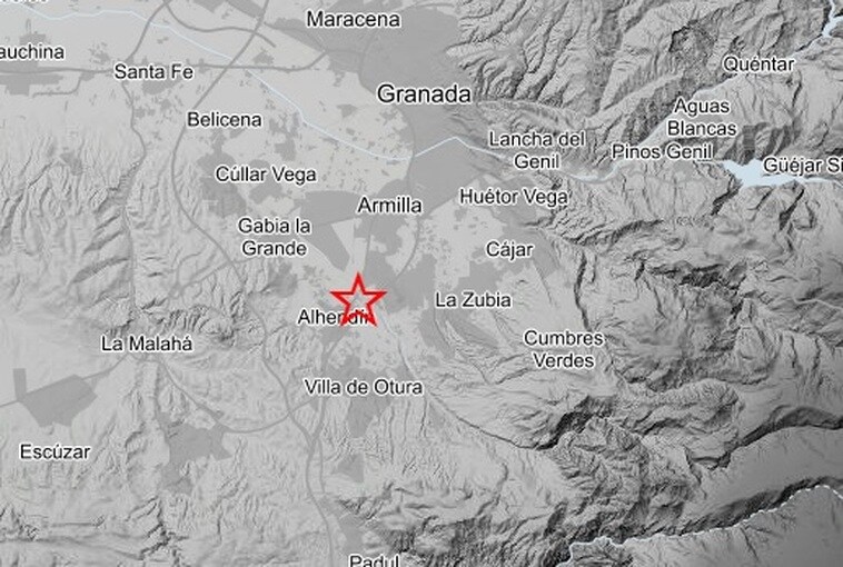 Un terremoto de 2,4 grados se deja sentir en el Area Metropolitana
