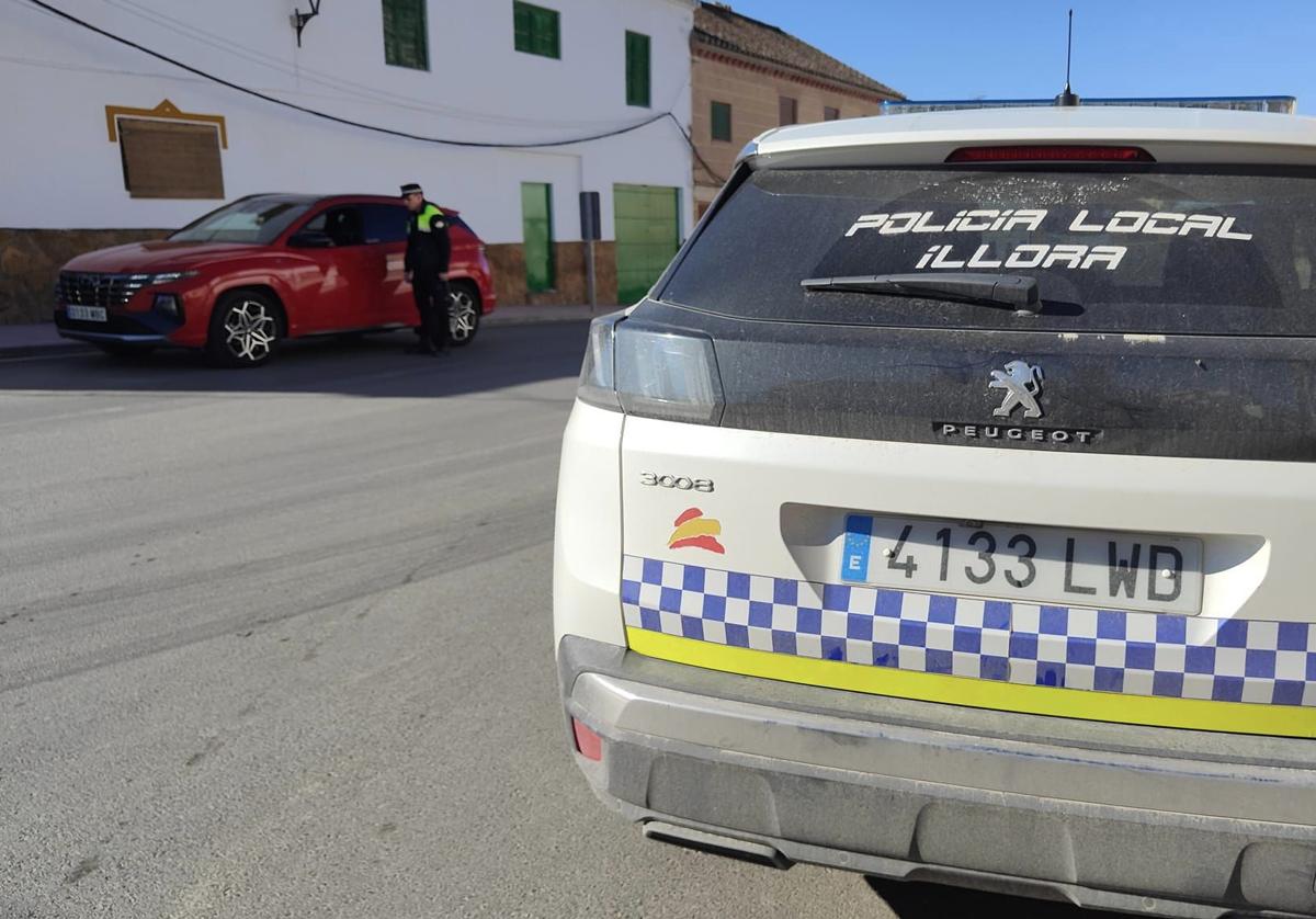 Policía Local de Íllora en una imagen de archivo.