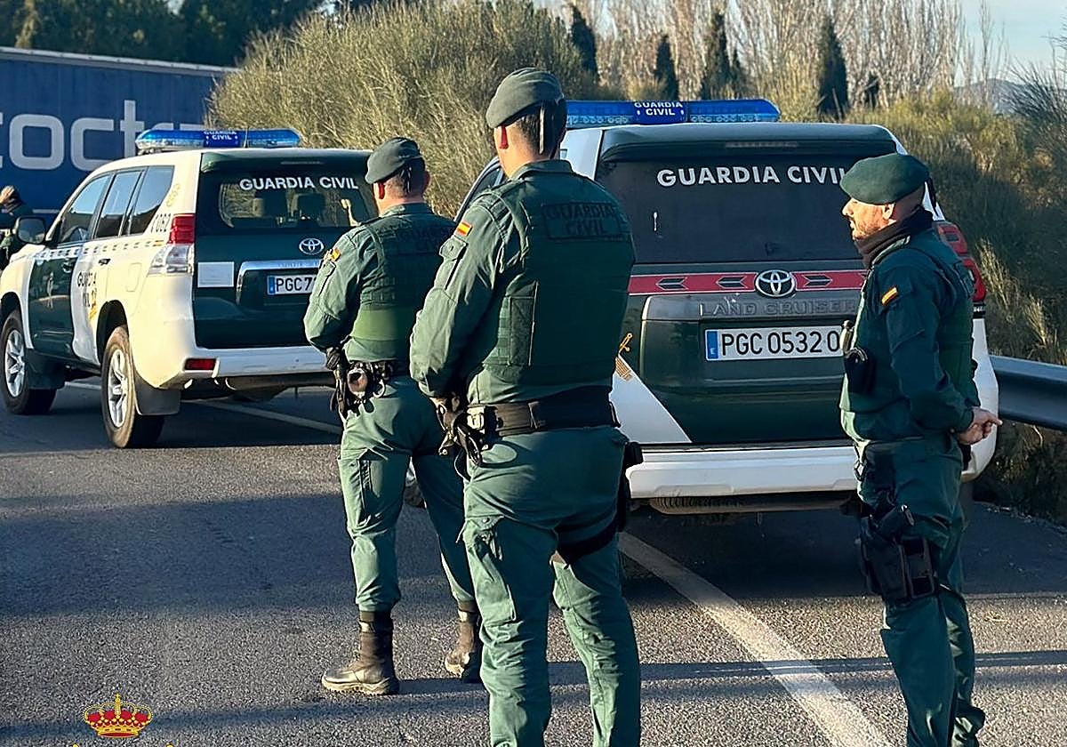 Actuación de la Guardia Civil en Vera