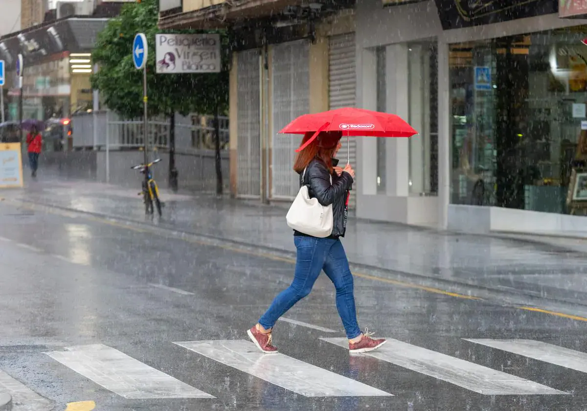 Alerta por fuerte temporal en Andalucía con grandes tormentas