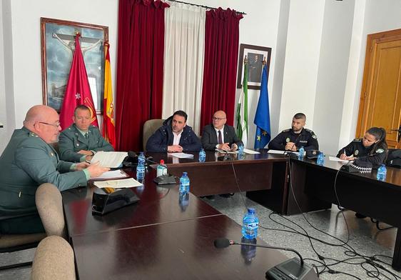 Reunión de la Junta Local de Seguridad en Begijar.