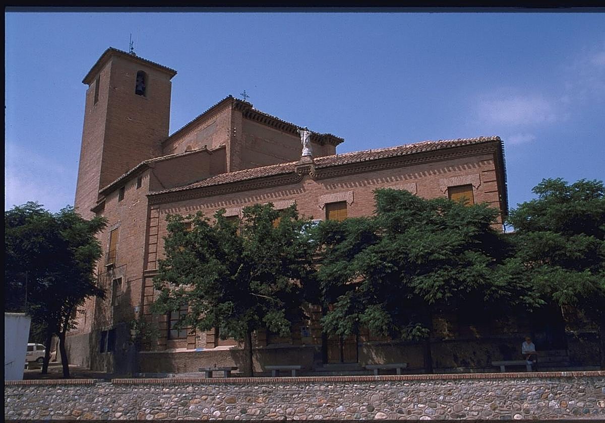 La iglesia de San Cristóbal.
