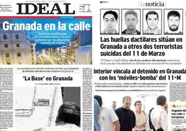 El 11M: un tsunami informativo que colmó las portadas en Granada