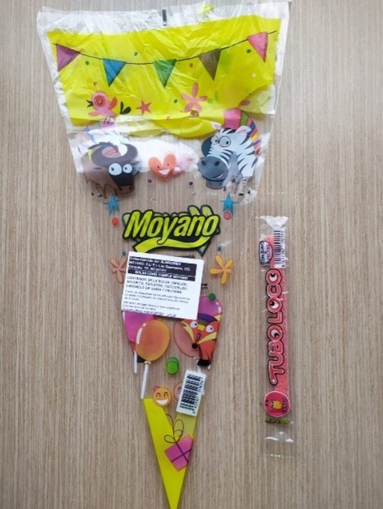 Las golosina afectadas.