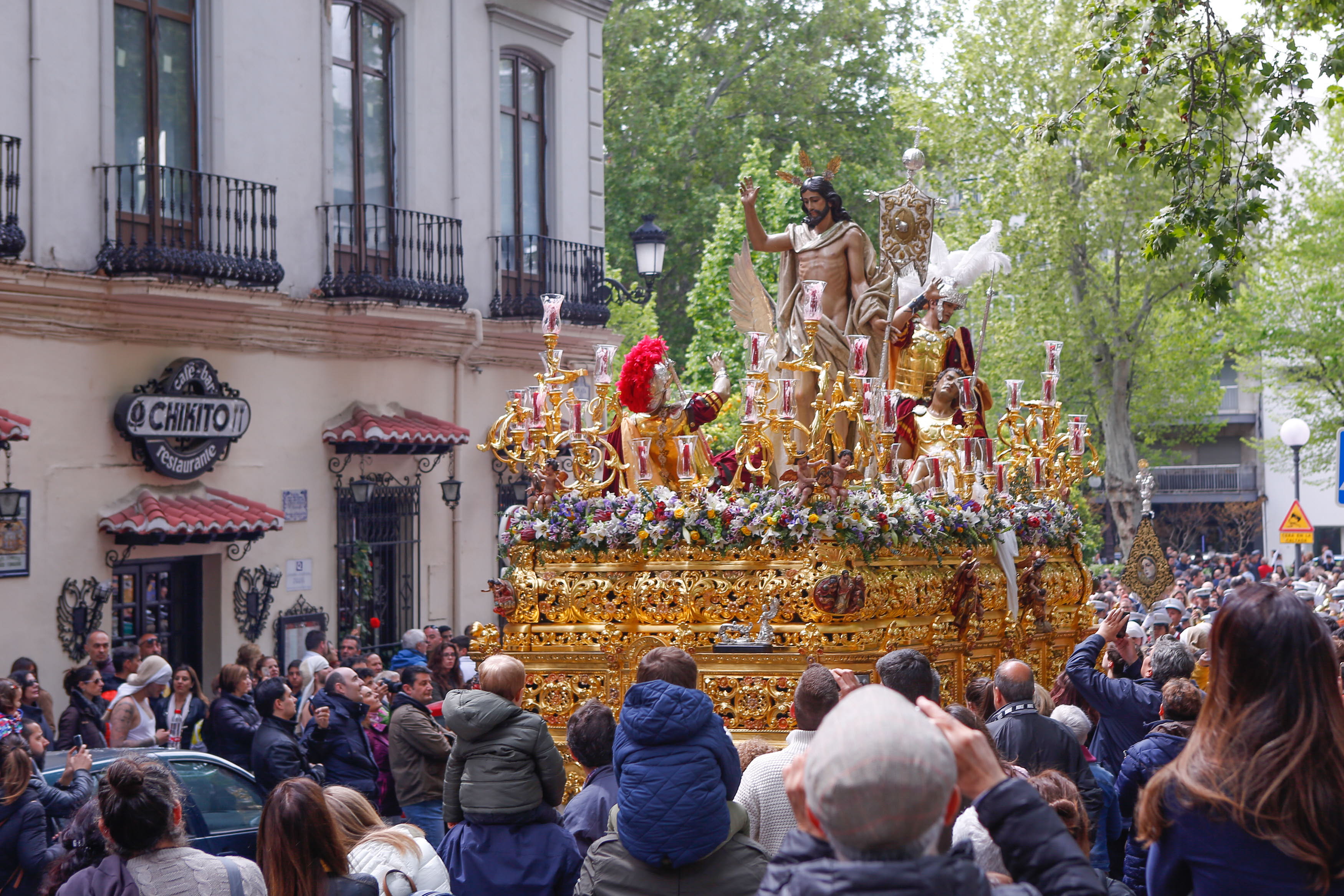 Resurrección en la Carrera de la Virgen.