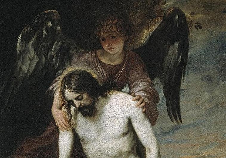 'Cristo muerto sostenido por un ángel', de Alonso Cano.
