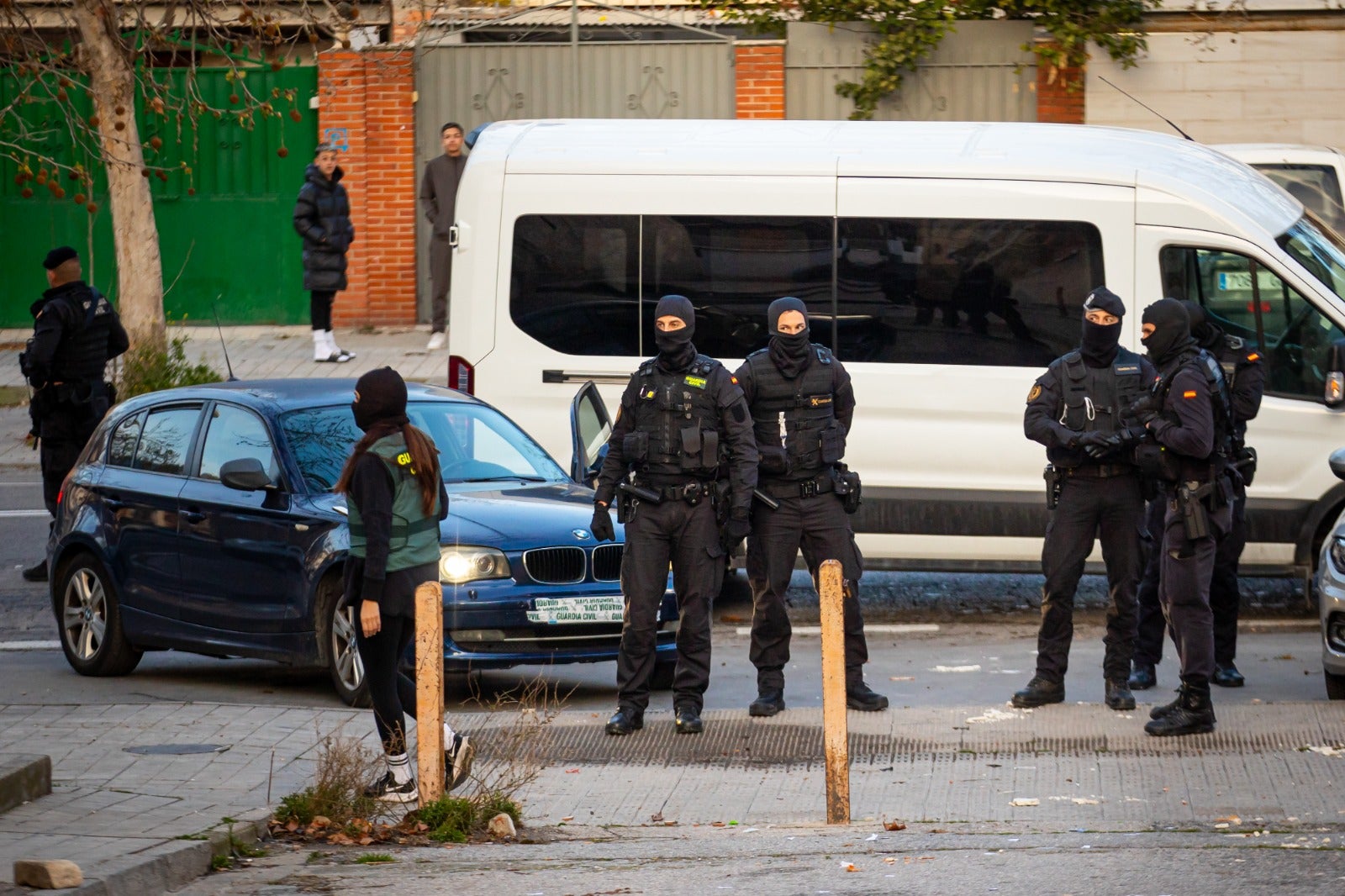 Las imágenes de la operación antidroga en la zona Norte de Granada