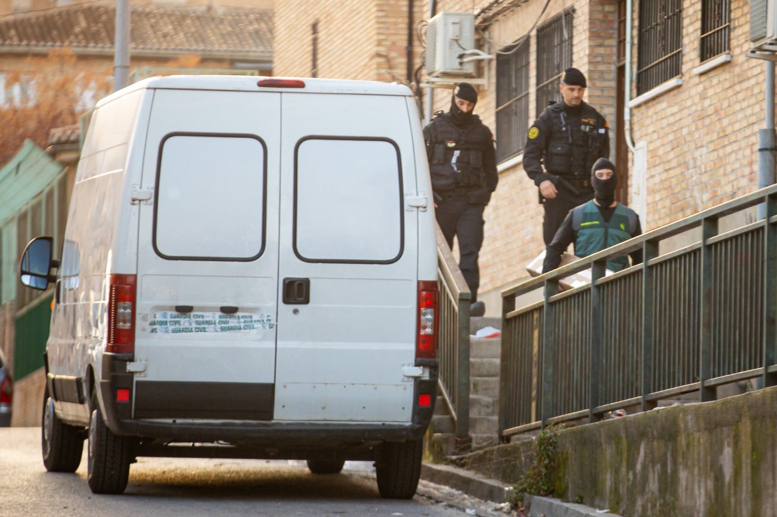 Las imágenes de la operación antidroga en la zona Norte de Granada