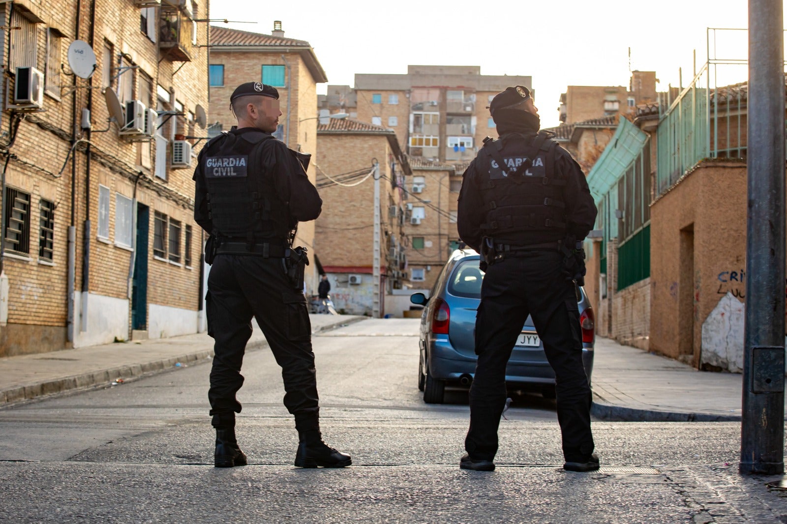 Las imágenes de la operación antidroga en la zona Norte de Granada