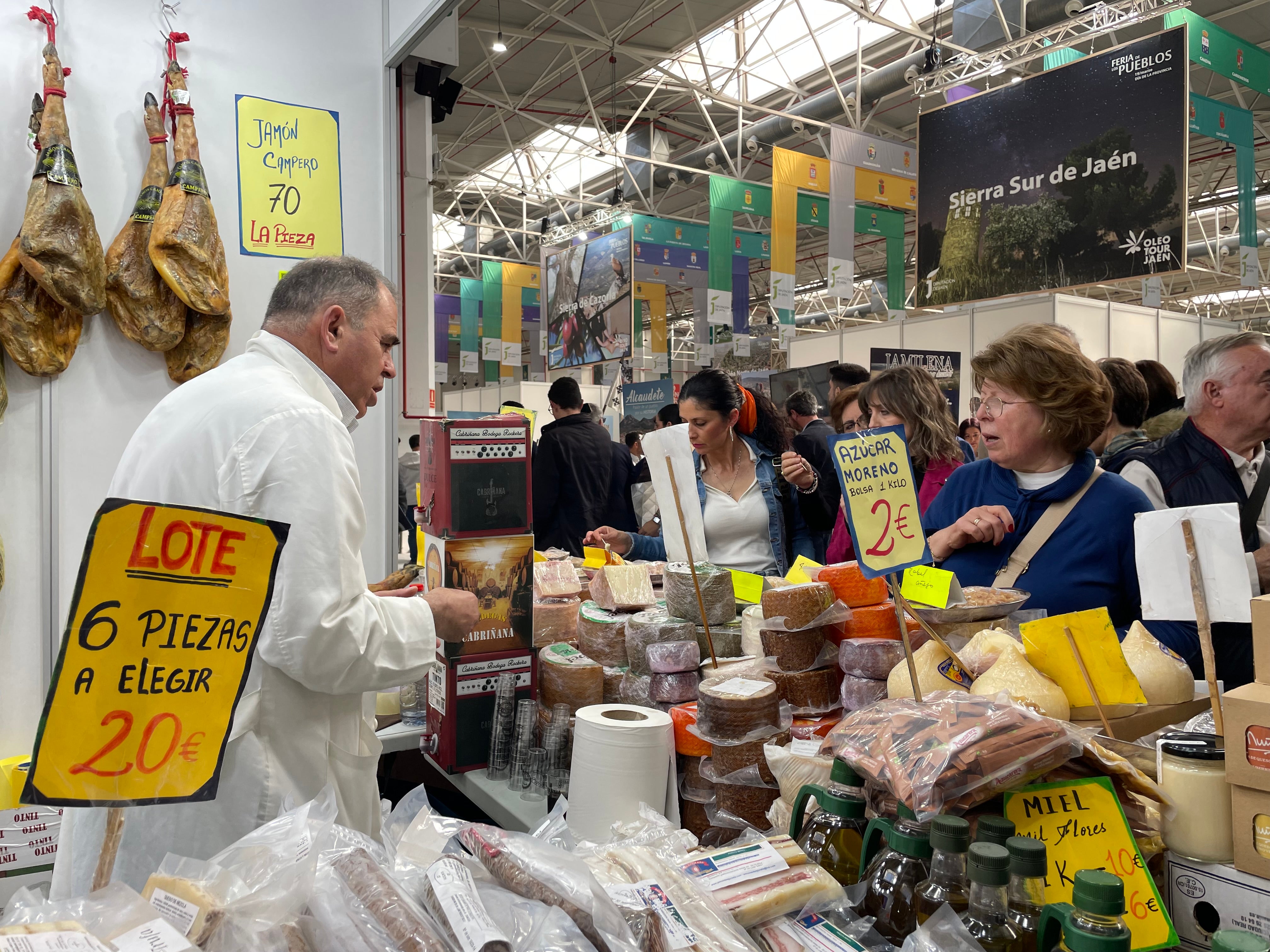 Las imágenes de la Feria de los Pueblos de Jaén